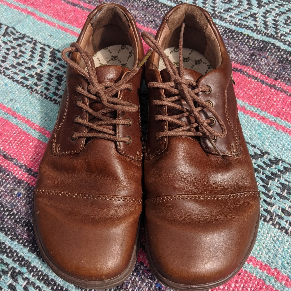Lems Nine2Five Mocha barefoot leather shoes
